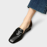 Monika – Elegantné dámske mokasíny na podpätku