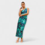 Sienna - Elegantné Maxi Šaty s Výstrihom
