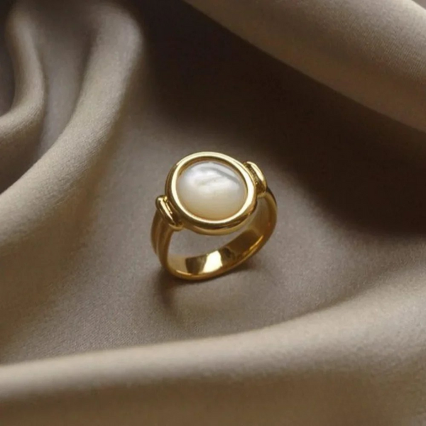Elegantný perlový prsteň – Rafinovaný doplnok na každý deň