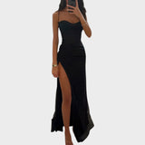 Nika - Elegantné Maxi Šaty