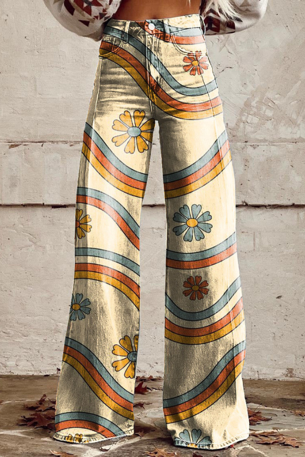 Markéta | Vintage boho nohavice