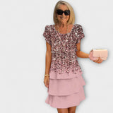 Lillian - Kvetinové Elegantné Šaty