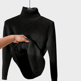 Kaja - Mäkký Pulóver s Turtleneck Golierom