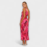 Sienna - Elegantné Maxi Šaty s Výstrihom
