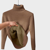 Kaja - Mäkký Pulóver s Turtleneck Golierom