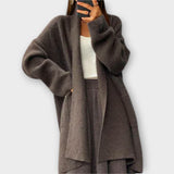 Euphemia - Dlhý pletený cardigan