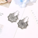 Náušnice s lotus mandala – Elegantné náušnice