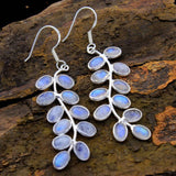 Náušnice s Moonstone – Elegantné náušnice