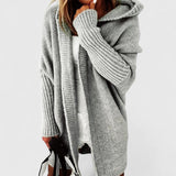 Daniela – Dlhý cardigan s kapucňou