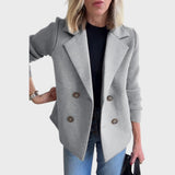 Emma - Elegantný blazer s pletením na rukávoch