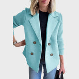 Emma - Elegantný blazer s pletením na rukávoch