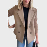 Emma - Elegantný blazer s pletením na rukávoch