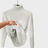 Kaja - Mäkký Pulóver s Turtleneck Golierom