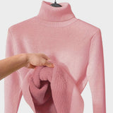 Kaja - Mäkký Pulóver s Turtleneck Golierom