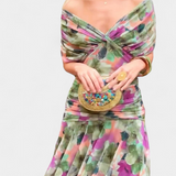 Eryzziah – Elegantné šaty s kvetinovou potlačou