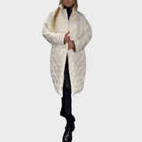 Ofira – Obojstranný plášť s leopardou podšívkou