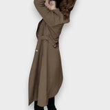 Barbara - Elegantný Trenč Plášť